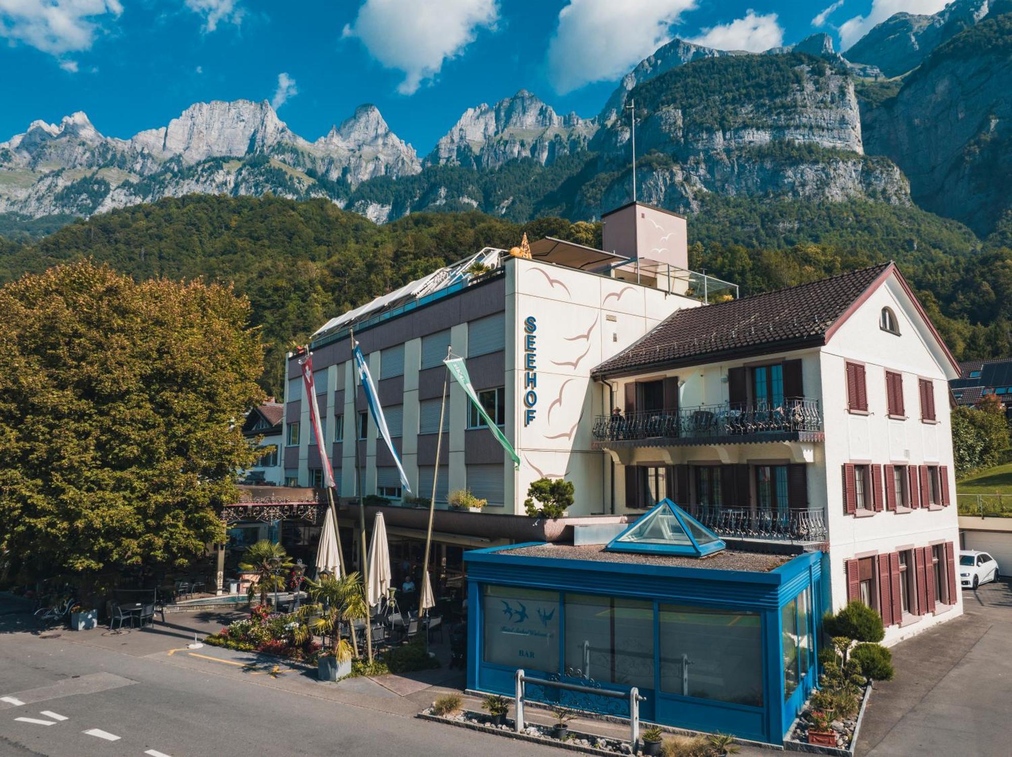 Hotel Seehof Superior Walenstadt Exteriör bild