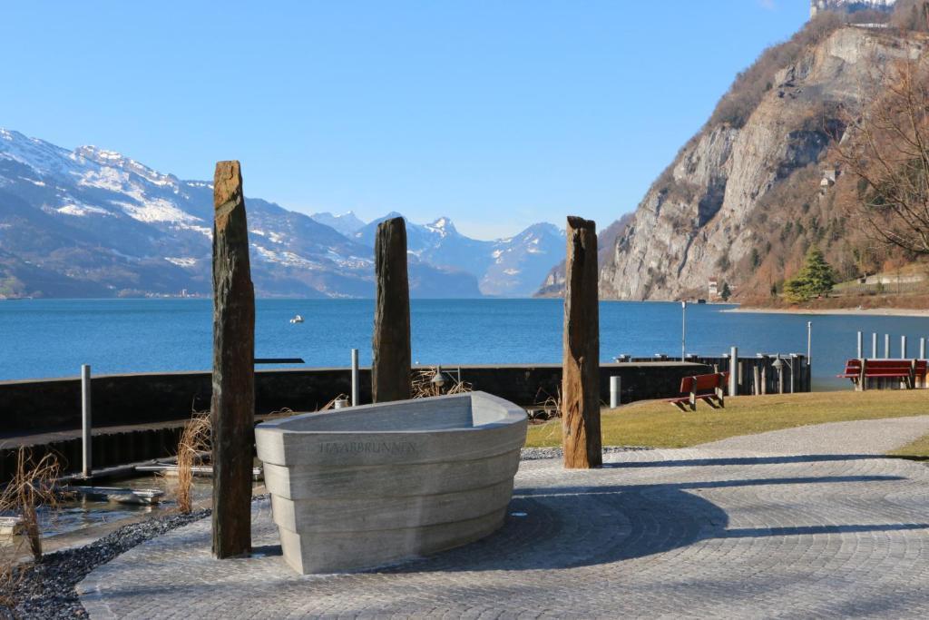 Hotel Seehof Superior Walenstadt Rum bild